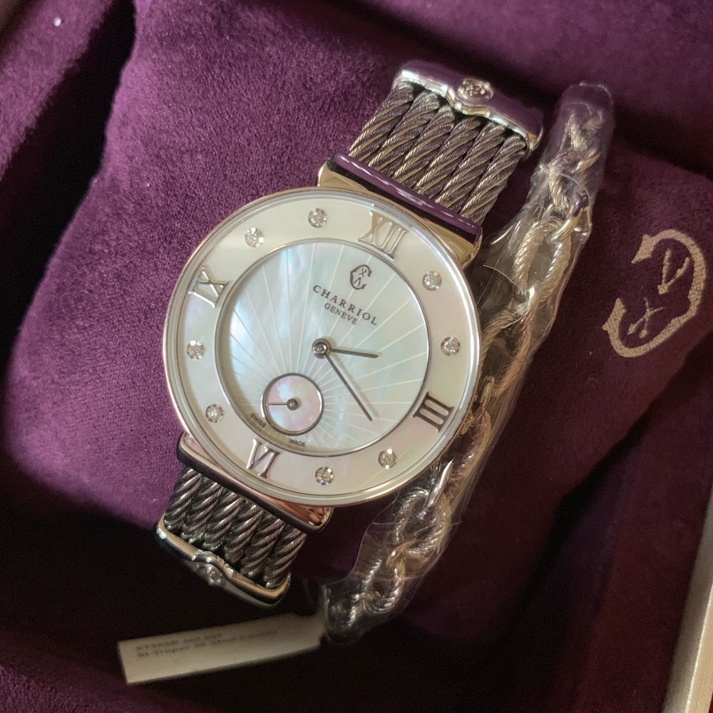 Charriol St Tropez MOP Dial Ladies Watch
